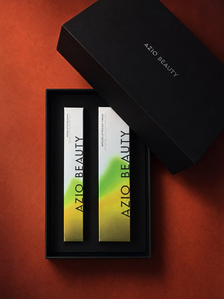 The Dawn Edit gift box, open