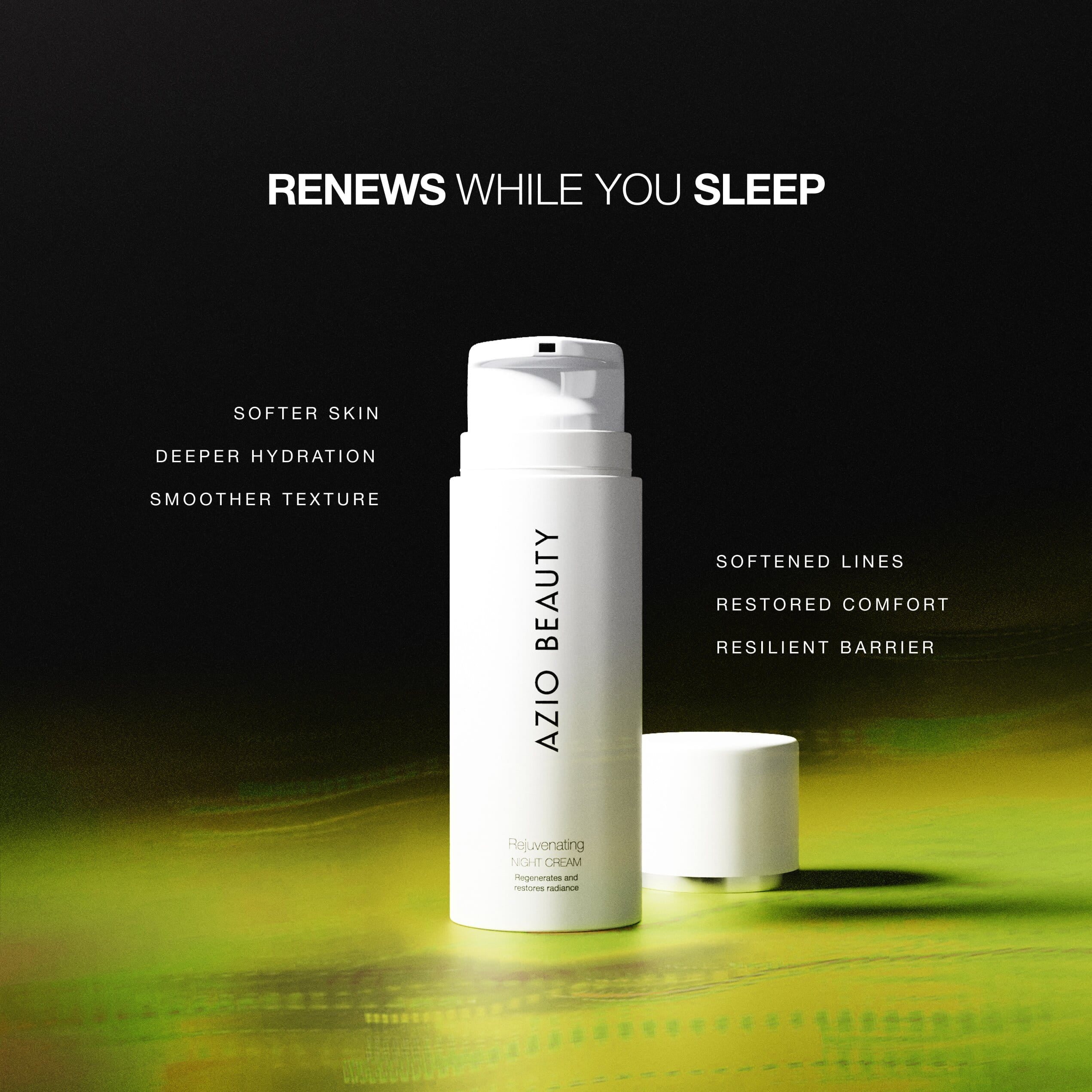 Rejuvenating Night Cream — renews while you sleep